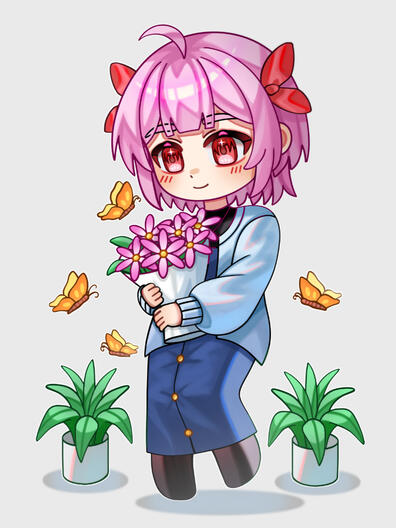 Pinky Macaron